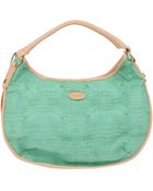 Just Cavalli Large Fabric Bag - Lyst