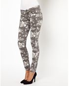Asos Pepe Jeans Floral Skinny Jeans - Lyst