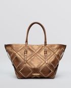 Burberry Medium Perforated Salisbury Tote - Lyst