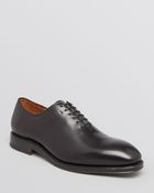 Ferragamo Tramezza Carmelo Plain Toe Oxfords - Lyst