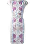 Roberto Cavalli Printed Dress - Lyst