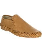 H By Hudson Livia Woven Slip On - Lyst