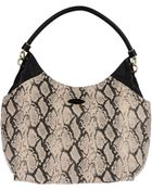 Just Cavalli Large Fabric Bag - Lyst