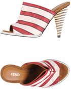 Fendi High-Heeled Sandals - Lyst