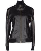 Maison Martin Margiela Leather Outerwear - Lyst