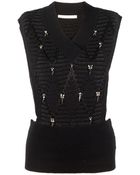 Thakoon Addition Beaded Knit Vest - Lyst