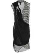 High Short Dress - Lyst
