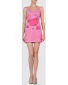 L.e.n.y. Short Dress - Lyst