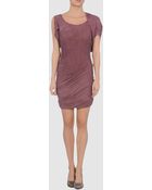 Plein Sud Jeanius Short Dress - Lyst