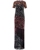 Preen By Thornton Bregazzi Elli Forgetmenot Print Maxi Dress - Lyst