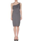 Velvet Short Dress - Lyst