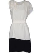 Vionnet Short Dress - Lyst
