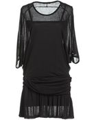 Pinko Short Dress - Lyst