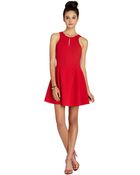 BCBGeneration Flare-Waist Dress - Lyst
