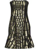 Jay Ahr Short Dress - Lyst
