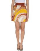M Missoni Mini Skirt - Lyst