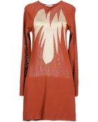 Mugler Short Dress - Lyst