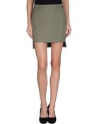 Neil Barrett Mini Skirt - Lyst