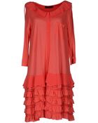 Twin-set Simona Barbieri Short Dress - Lyst