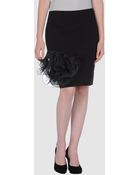 Yigal Azrouel Knee Length Skirt - Lyst