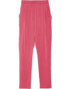 3.1 Phillip Lim Silk Crepe Pants - Lyst