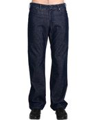 Giorgio Armani Jeans Needlecord Velvet Denim Effect - Lyst