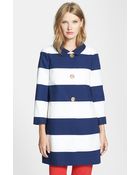 Kate Spade Franny Bow Detail Coat - Lyst