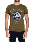 Just Cavalli T-Shirt Short Sleeve Tiger Print - Lyst