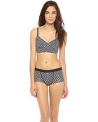 Splendid Longline Soft Cup Bra - Lyst