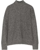 T By Alexander Wang Marled Knitted Sweater - Lyst