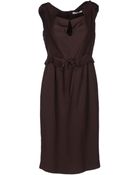 Schumacher Kneelength Dress - Lyst