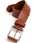 7 For All Mankind Leather Belt - Lyst