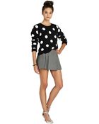 BCBGeneration Polka-Dot Pullover - Lyst