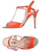 Lauren by Ralph Lauren High-Heeled Sandals - Lyst
