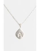 Nunu Designs Small Initial Pendant Necklace - Lyst