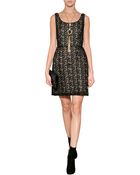 Anna Sui Embroidered Tulle Dress - Lyst