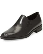 Bruno Magli Pitto Leather Loafer Black 8 - Lyst