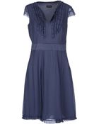 Emporio Armani Kneelength Dress - Lyst