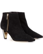Jimmy Choo Lowry Suede Ankle Boots - Lyst