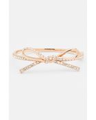 Kate Spade Skinny Mini Bow Bangle - Lyst