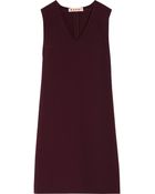 Marni Double Faced Wool Crepe Dress - Lyst