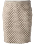 See By Chloé Knit Skirt - Lyst