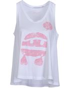 See By Chloé Sleeveless Tshirt - Lyst