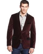 Vince Camuto Velvet Blazer - Lyst