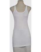 Vince Sleeveless Tshirt - Lyst