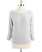 Jessica Simpson Dolman Sleeved Knit Sweater - Lyst