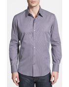 Zachary Prell Wise Plaid Regular Fit Sport Shirt - Lyst