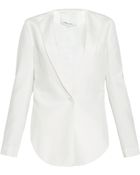 3.1 Phillip Lim Silk Cropped Back Blazer - Lyst