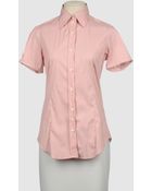 Aglini Short Sleeve Shirt - Lyst