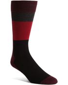 Calvin Klein Colorblock Socks - Lyst